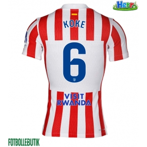 Atletico Madrid Koke #6 Hemmatröja 2025-26 Kortärmad